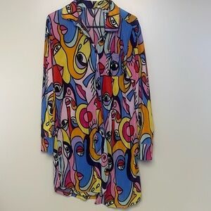 Colorful shirt dress!!!!